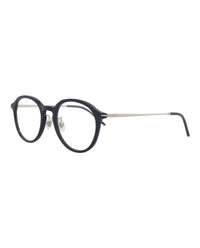 Gucci Gucci Unisex Round/Oval Blue Silver Transparent Fashion Designer Eyewear