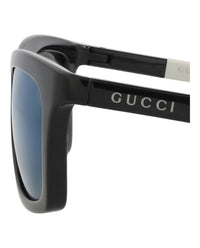 Gucci Mens Square/Rectangle Black Grey Blue Fashion Designer Eyewear