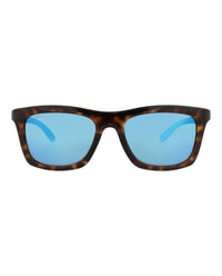 Gucci Mens Square/Rectangle Havana Blue Blue Fashion Designer Eyewear