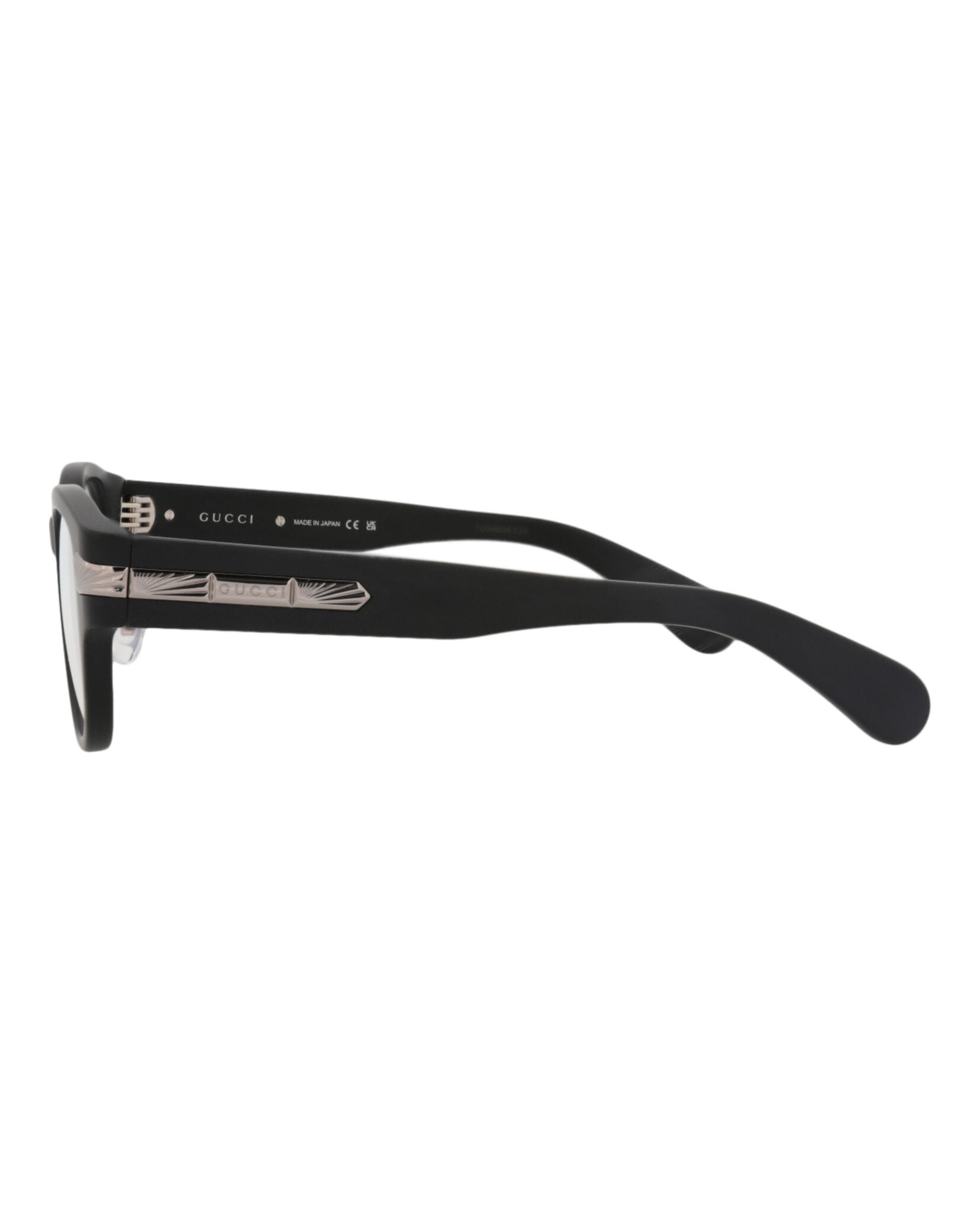 Gucci Gucci Womens Round/Oval Black Black Transparent Fashion Designer Eyewear