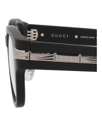 Gucci Gucci Womens Round/Oval Black Black Transparent Fashion Designer Eyewear