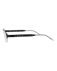 Gucci Gucci Womens Round/Oval Black Black Transparent Fashion Designer Eyewear