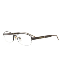 Gucci Gucci Womens Round/Oval Brown Brown Transparent Fashion Designer Eyewear