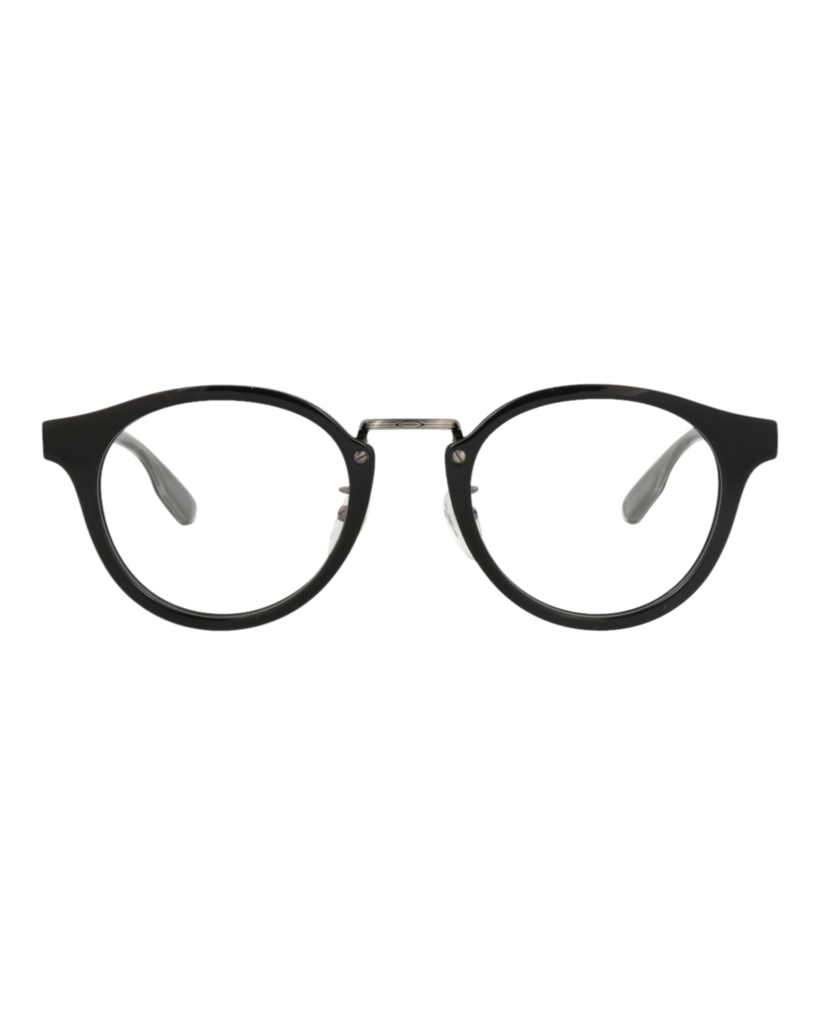 Gucci Gucci Unisex Round/Oval Black Silver Transparent Fashion Designer Eyewear