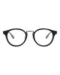 Gucci Gucci Unisex Round/Oval Black Silver Transparent Fashion Designer Eyewear