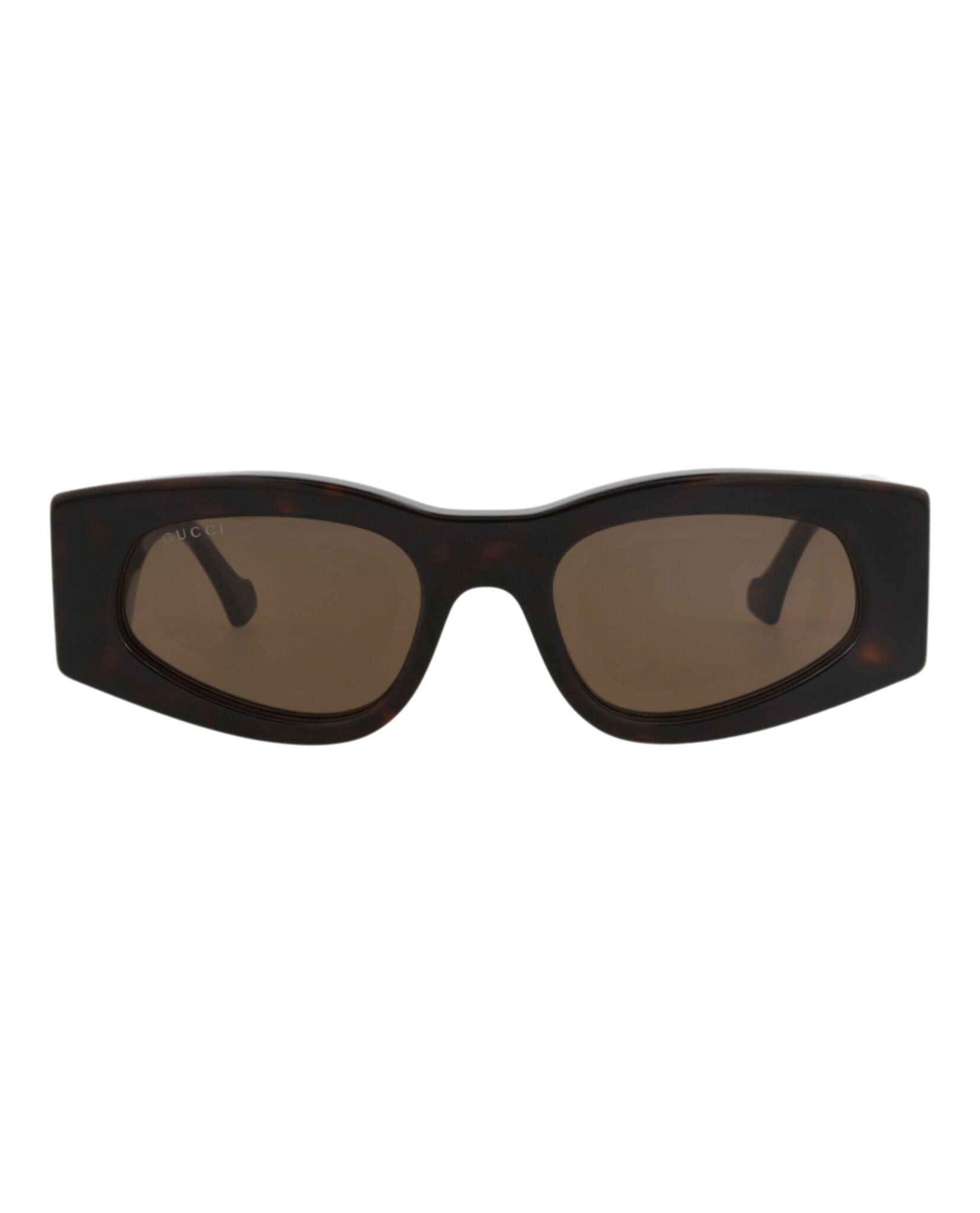 Gucci Gucci Womens Square/Rectangle Havana Havana Brown Fashion Designer Eyewear