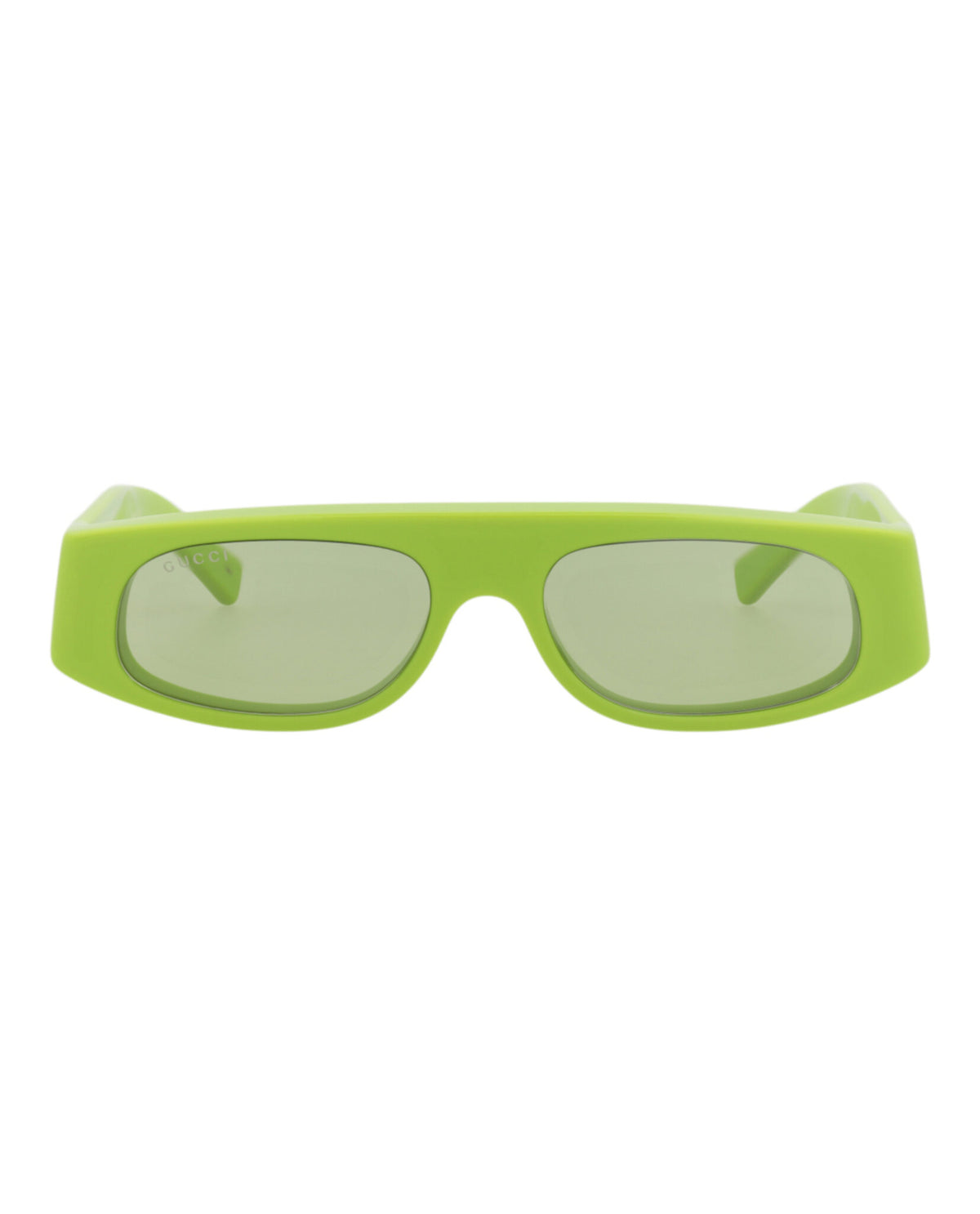 Gucci Womens Square/Rectangle Green Green Green Fashion Designer Eyewear