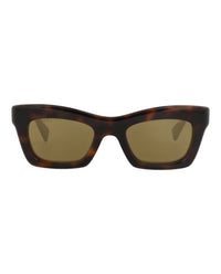 Gucci Gucci Womens Cat Eye Havana Havana Brown Fashion Designer Eyewear