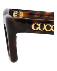 Gucci Gucci Womens Cat Eye Havana Havana Brown Fashion Designer Eyewear