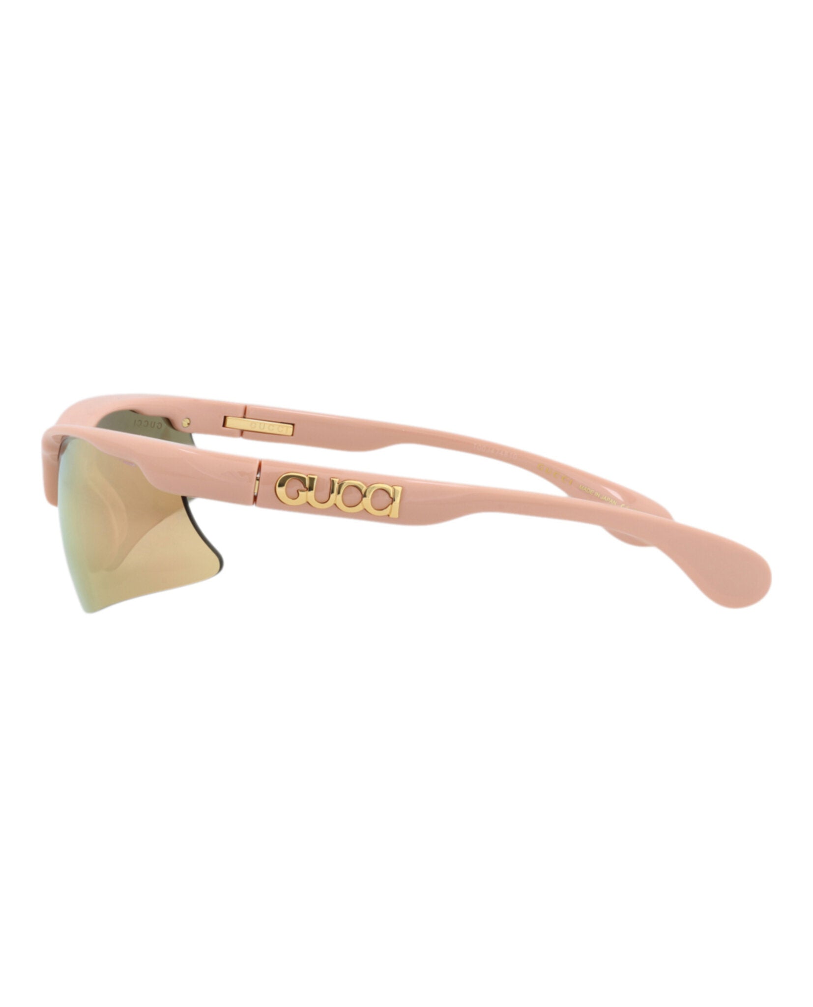 Gucci Gucci Mens Shield/Wrap Pink Pink Pink Fashion Designer Eyewear