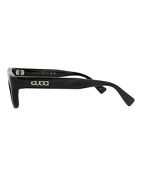 Gucci Gucci Mens Square/Rectangle Black Black Grey Fashion Designer Eyewear