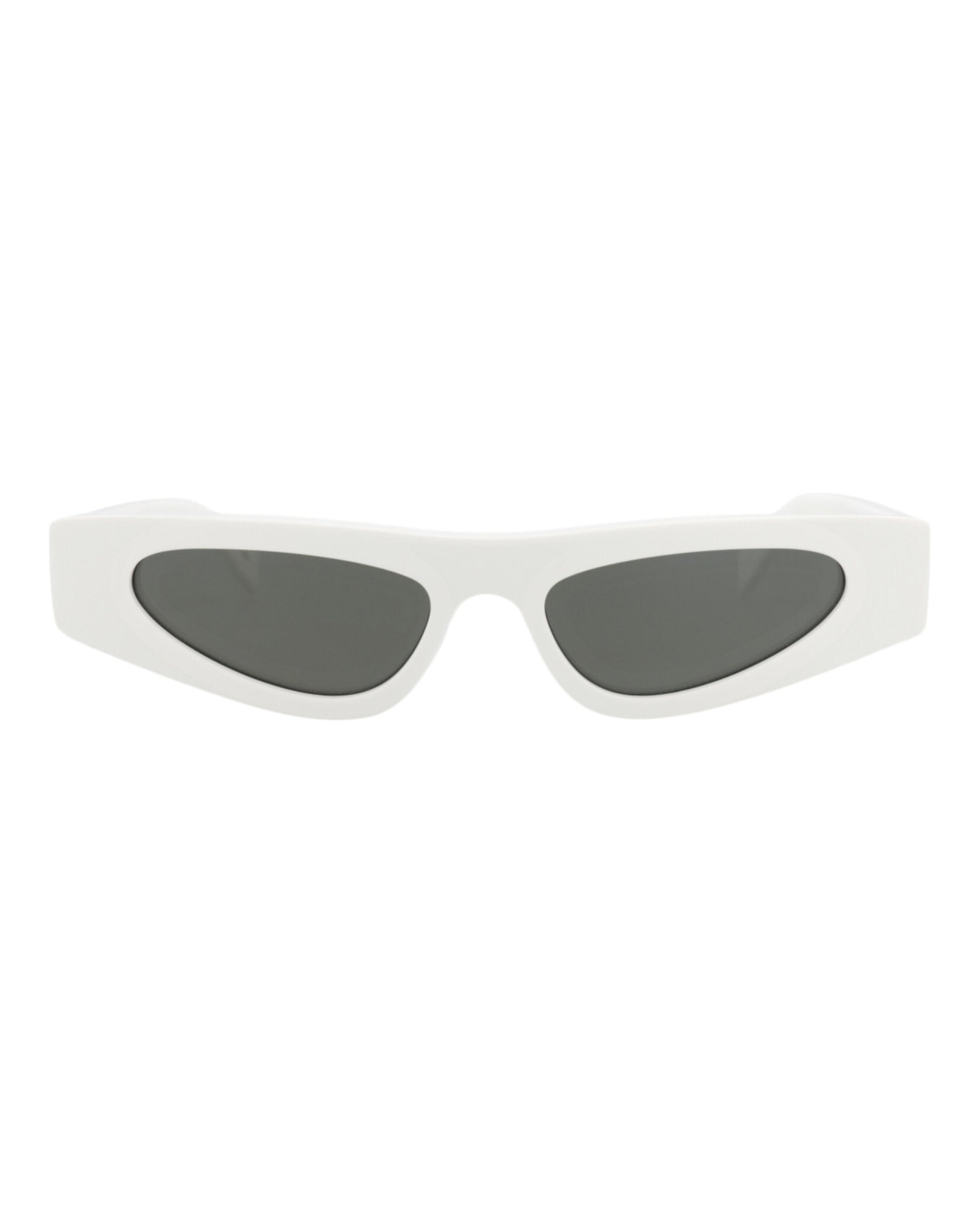 Gucci Womens Cat Eye White White Grey Fashion Designer Eyewear