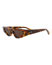 Gucci Gucci Womens Cat Eye Havana Havana Brown Fashion Designer Eyewear