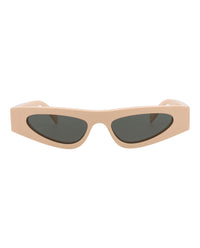 Gucci Womens Cat Eye Pink Pink Grey Fashion Designer Eyewear