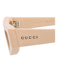 Gucci Womens Cat Eye Pink Pink Grey Fashion Designer Eyewear