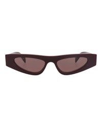 Gucci Womens Cat Eye Violet Violet Brown Fashion Designer Eyewear