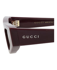 Gucci Womens Cat Eye Violet Violet Brown Fashion Designer Eyewear