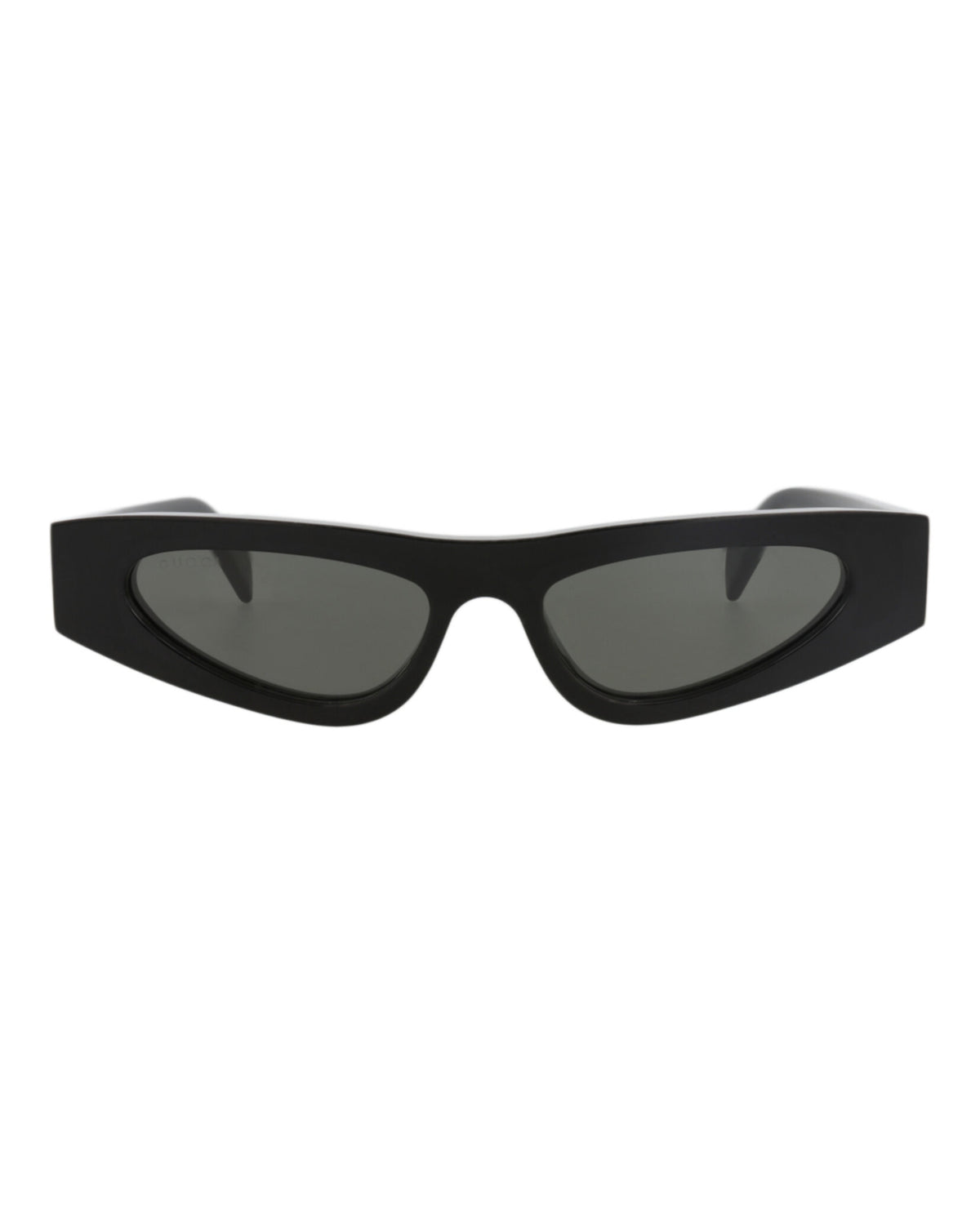 Gucci Gucci Womens Cat Eye Black Black Grey Fashion Designer Eyewear