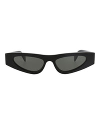 Gucci Gucci Womens Cat Eye Black Black Grey Fashion Designer Eyewear