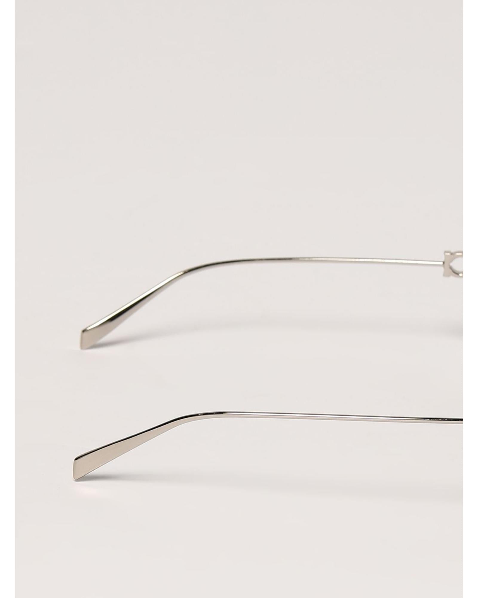 Gucci GG1804S Sunglasses Interlocking G Women Silver