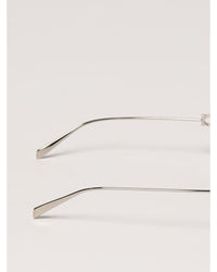 Gucci GG1804S Sunglasses Interlocking G Women Silver