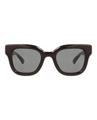 Gucci Gucci Womens Square/Rectangle Brown Brown Grey Fashion Designer Eyewear