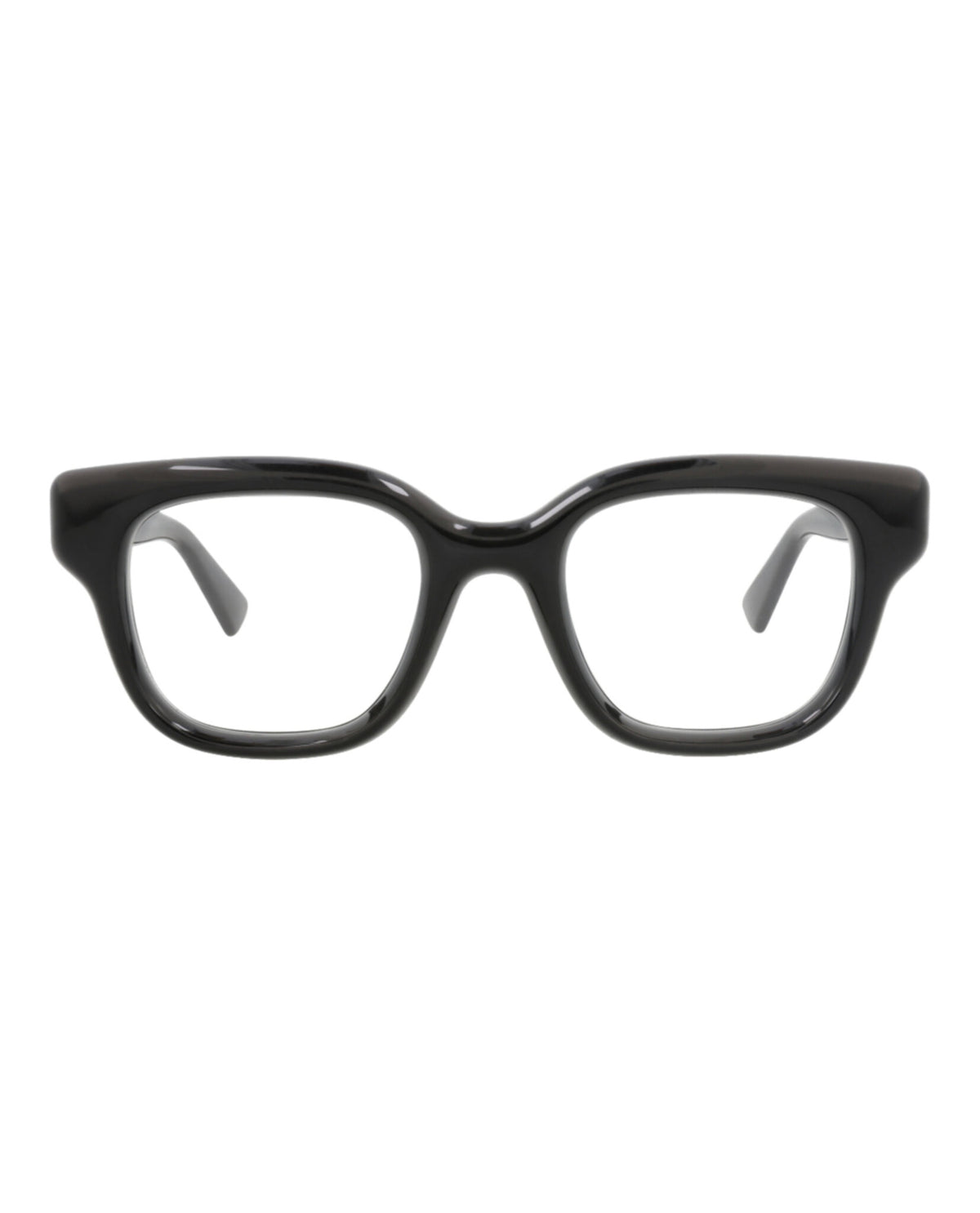 Gucci Womens Square/Rectangle Black Black Transparent Fashion Designer Eyewear