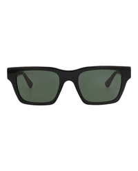 Gucci Mens Square/Rectangle Black Black Green Fashion Designer Eyewear