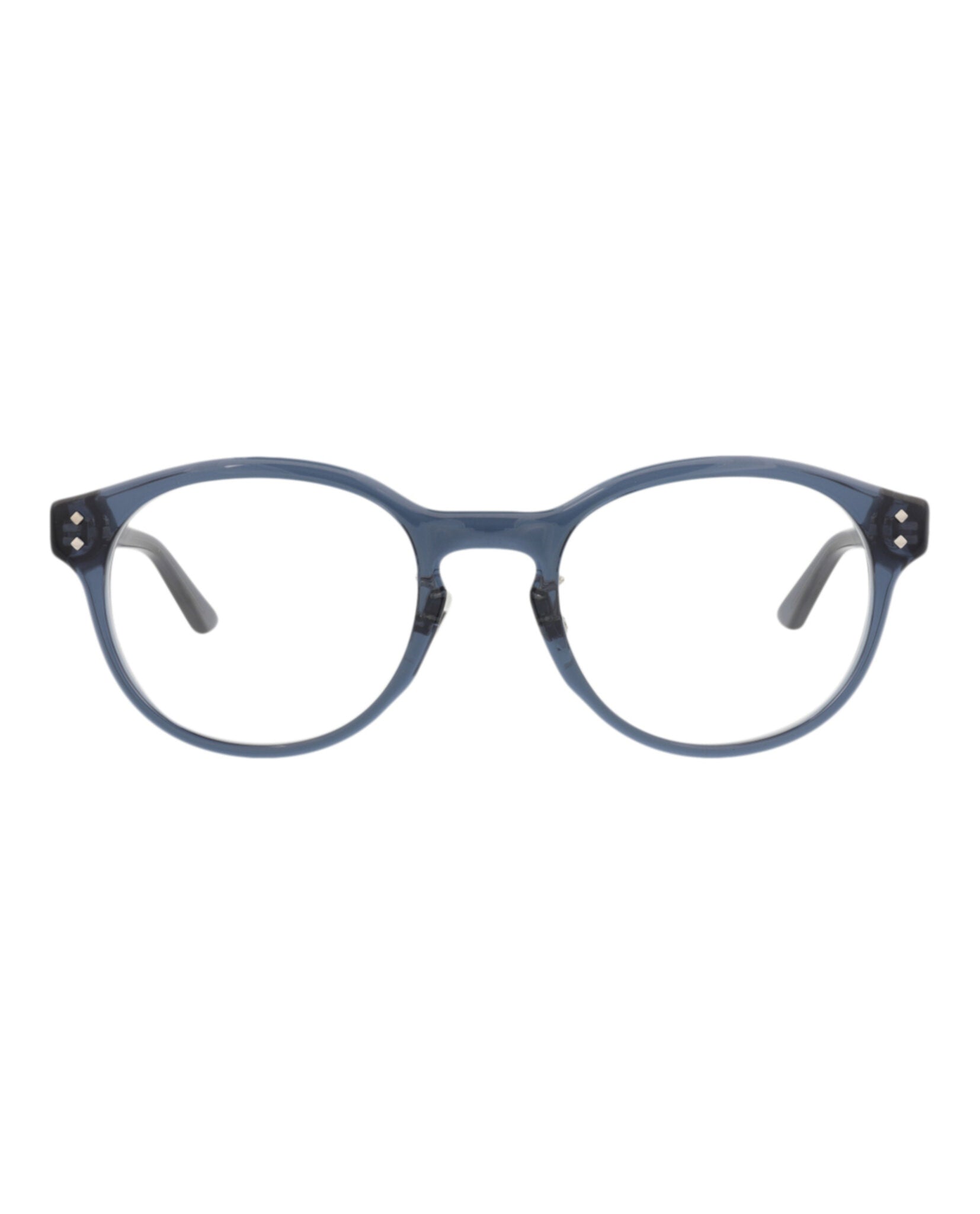 Gucci Gucci Mens Round/Oval Blue Blue Transparent Fashion Designer Eyewear