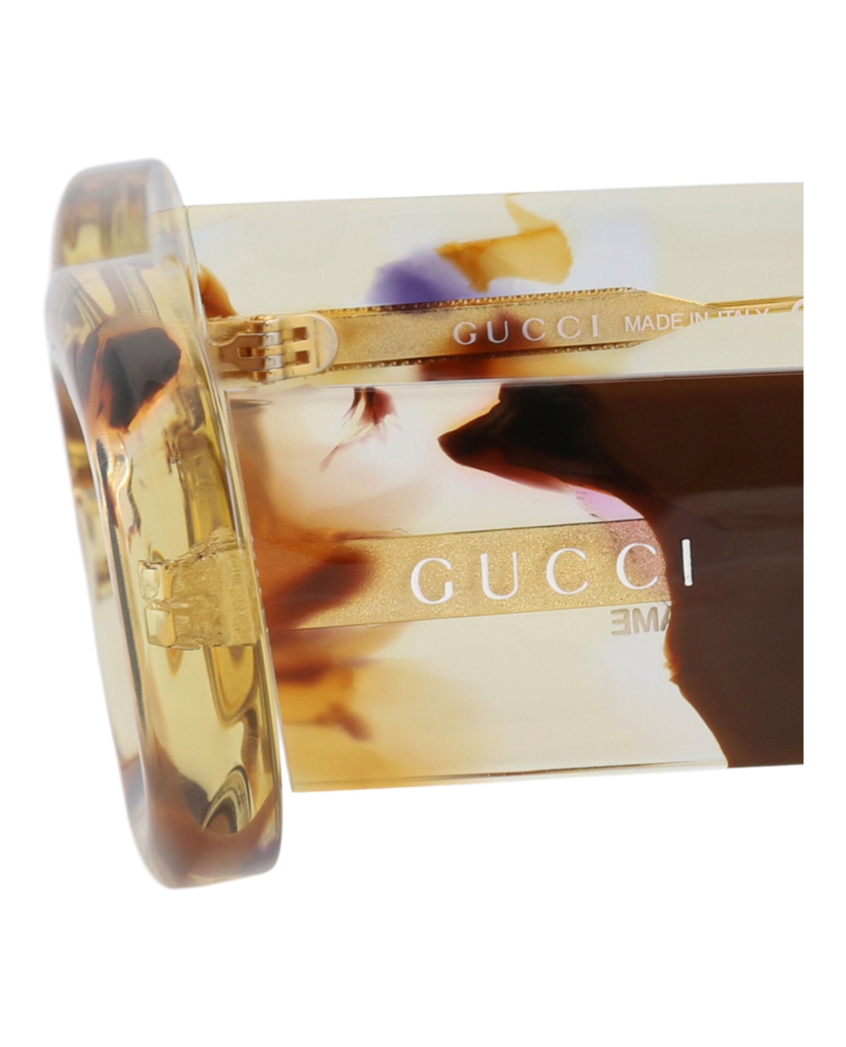 Gucci Gucci Womens Round/Oval Havana Havana Brown Fashion Designer Eyewear