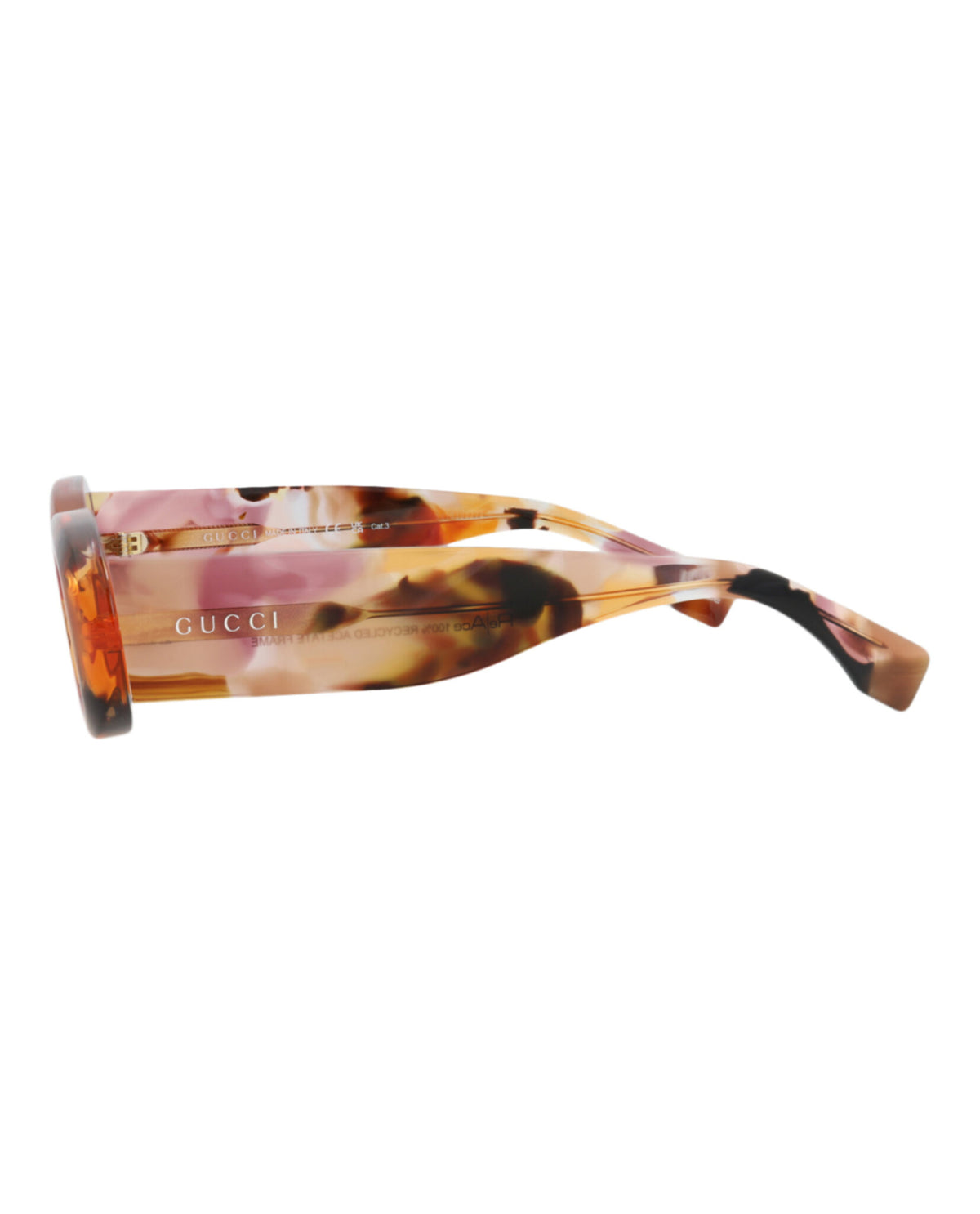 Gucci Womens Round/Oval Havana Havana Brown Fashion Designer Eyewear