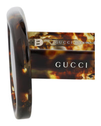 Gucci Gucci Mens Aviator Havana Havana Grey Fashion Designer Eyewear
