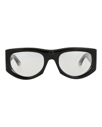 Gucci Gucci Womens Cat Eye Black Black Transparent Fashion Designer Eyewear