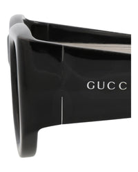 Gucci Gucci Womens Cat Eye Black Black Transparent Fashion Designer Eyewear