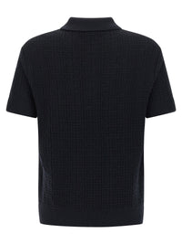 BALMAIN Balmain Men 'Monogram' Knit Polo Shirt