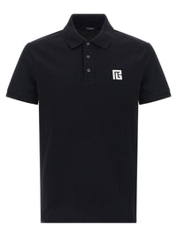Balmain Men Embroidery Polo Shirt