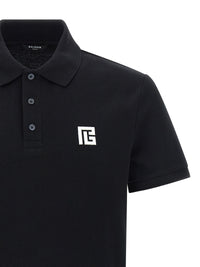 Balmain Men Embroidery Polo Shirt