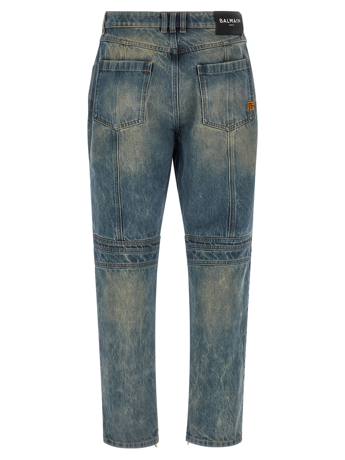 Balmain Men Biker Jeans