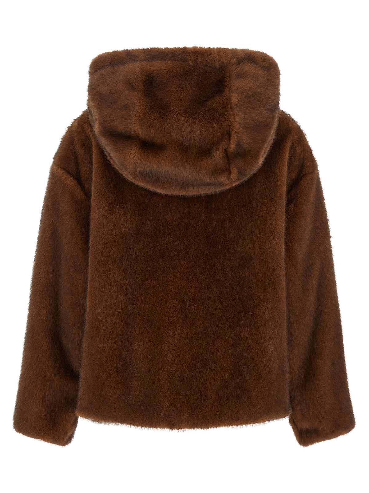 Herno Women Faux Fur Bomber Jacket