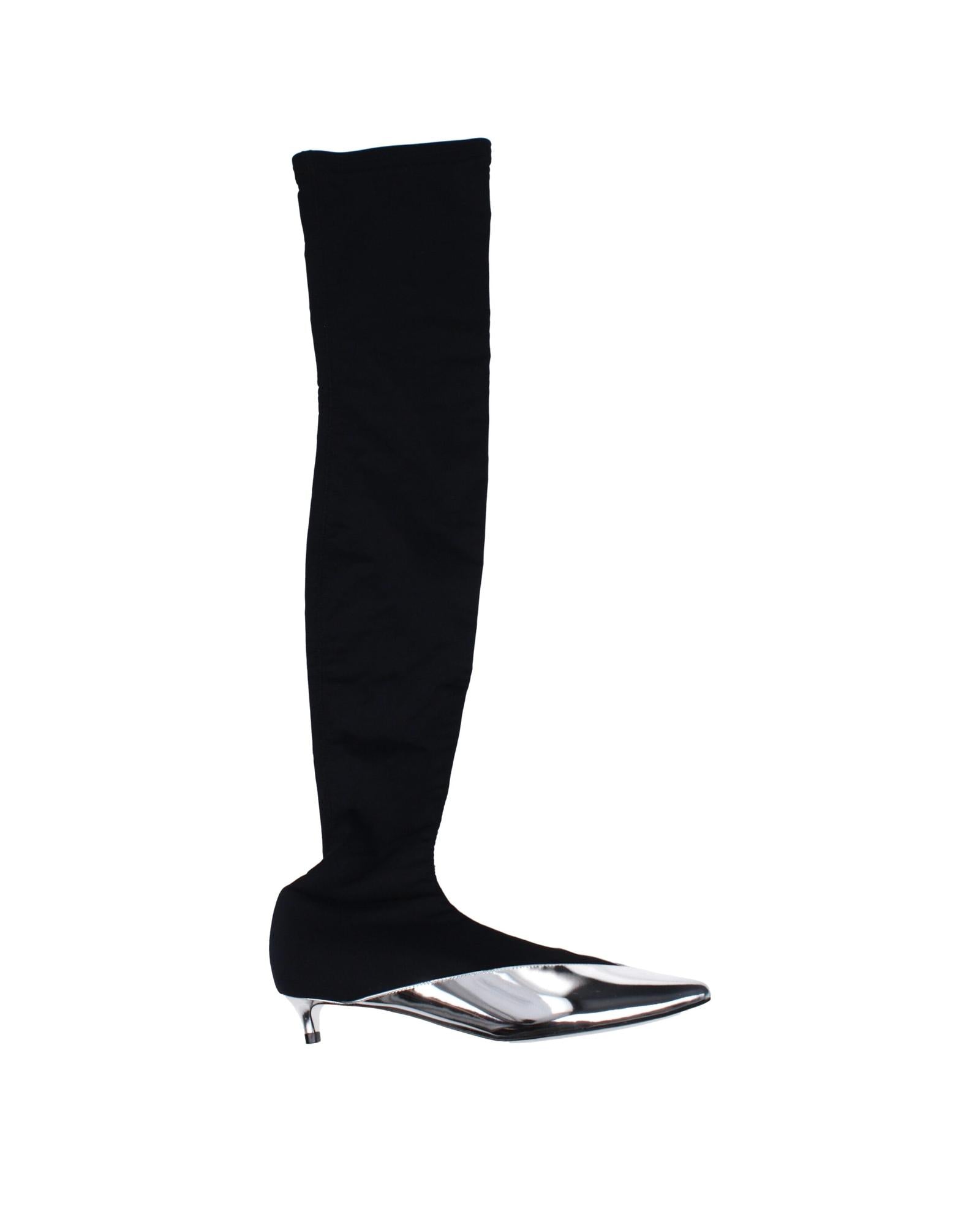 Givenchy Pointed Toe Sock Boots Women Black