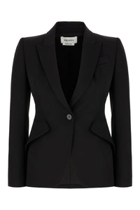 Alexander Mcqueen Woman Clothing Blazers & Gilets