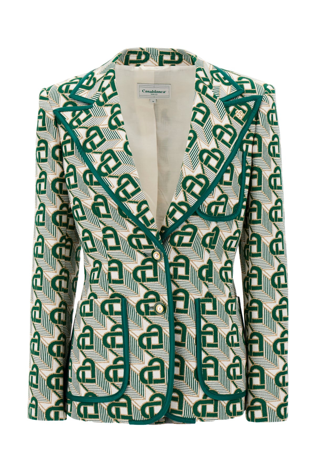 Casablanca Woman Clothing Blazers & Gilets
