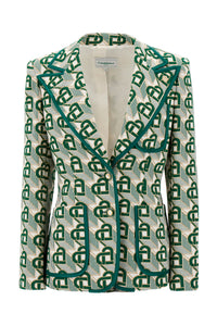 Casablanca Woman Clothing Blazers & Gilets