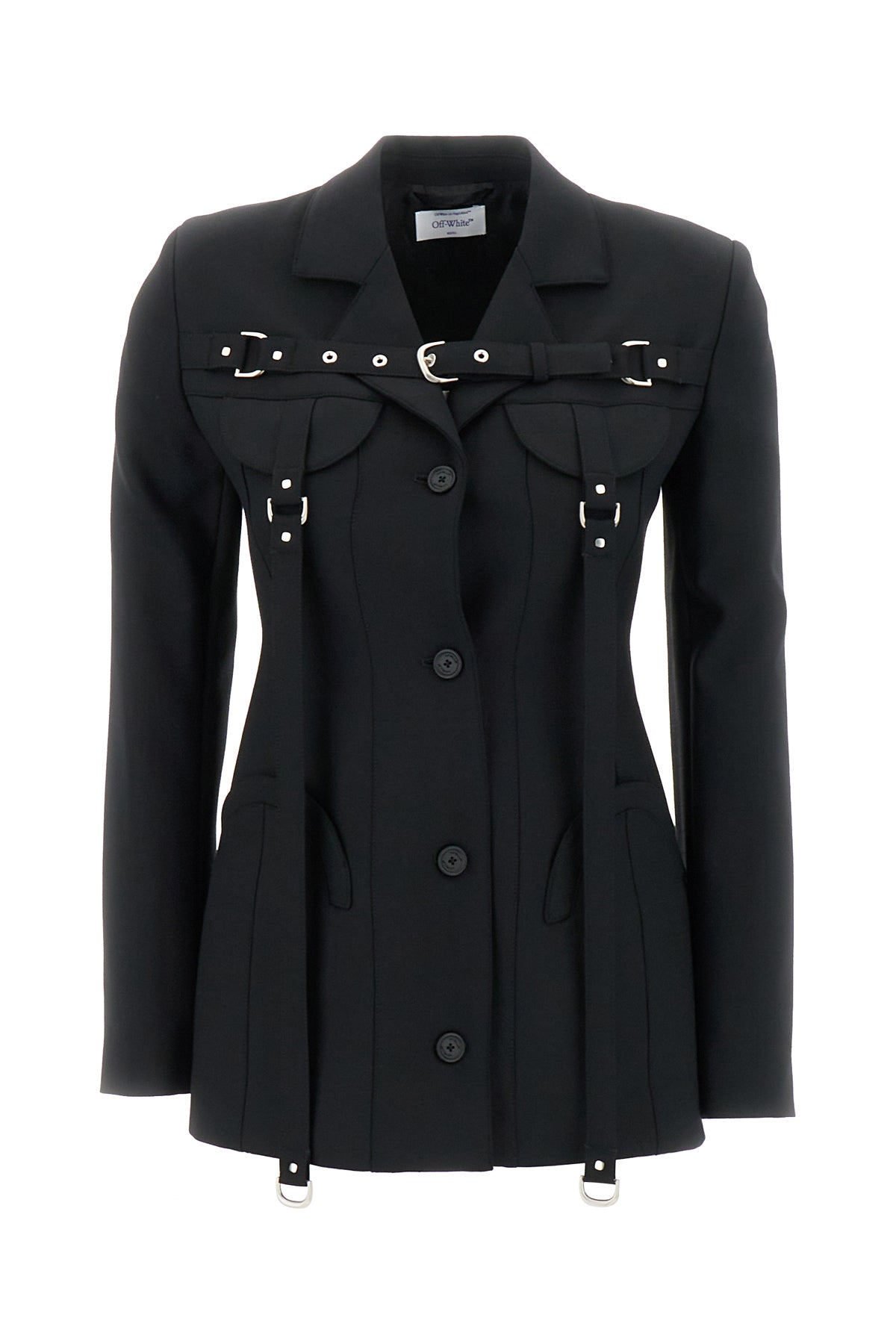 Off White Woman Clothing Blazers & Gilets