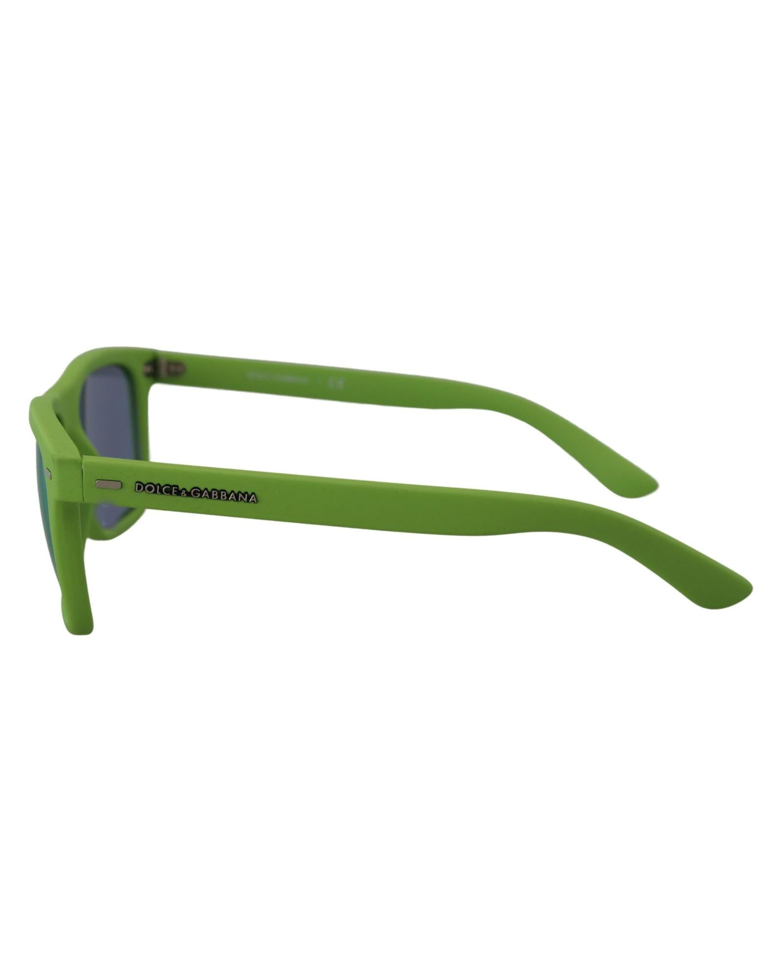 Dolce & Gabbana DG Sunglasses Square Frame Green