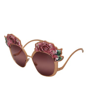 Dolce & Gabbana Sequin Embroidery Sunglasses