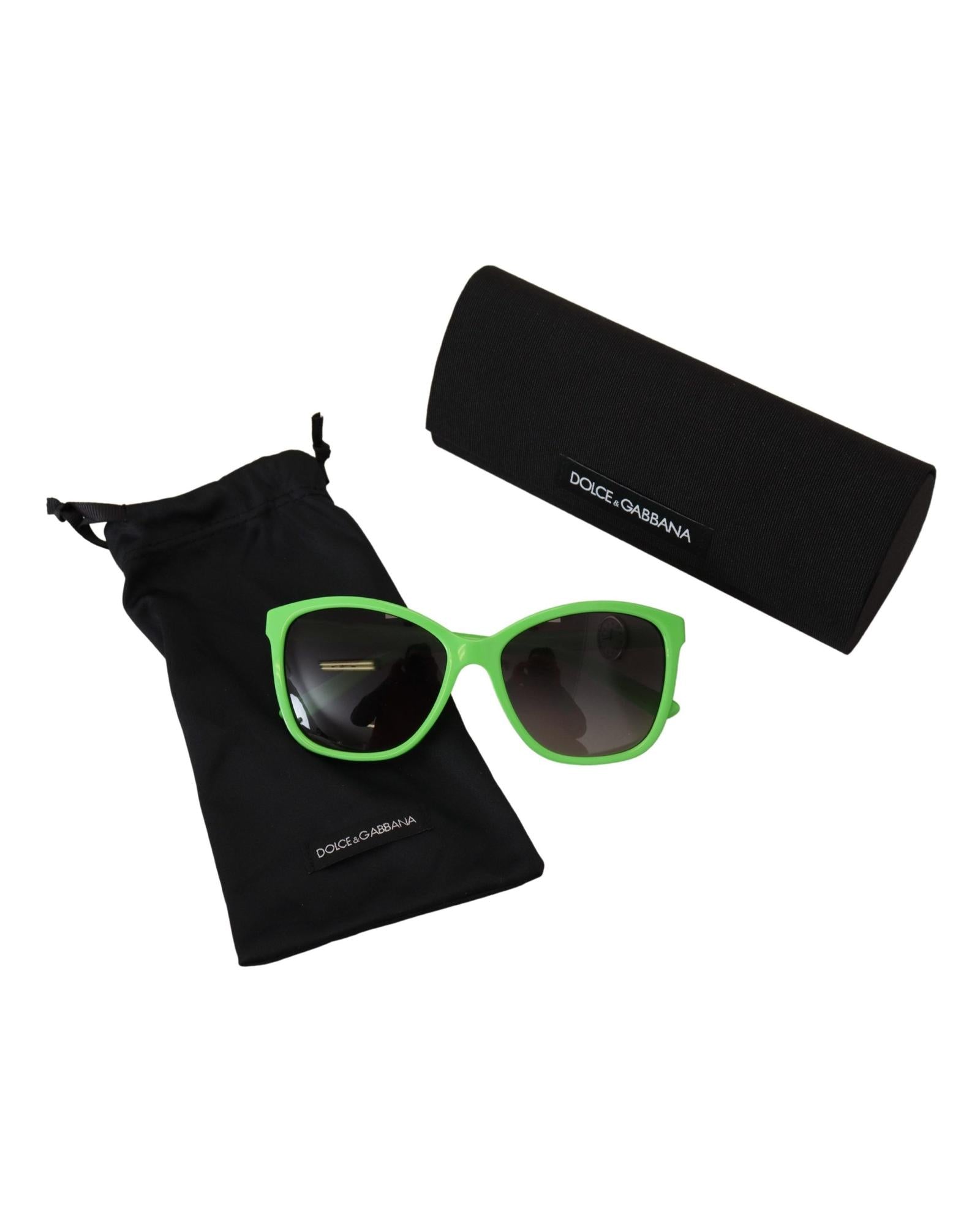 Dolce & Gabbana  DG 2159 Cateye Sunglasses Green