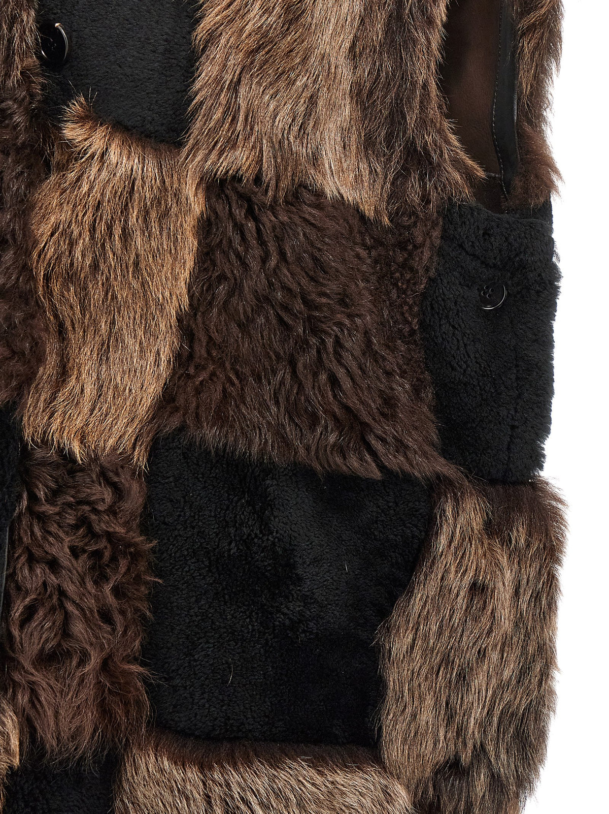 Marni Women Long Shearling Vest