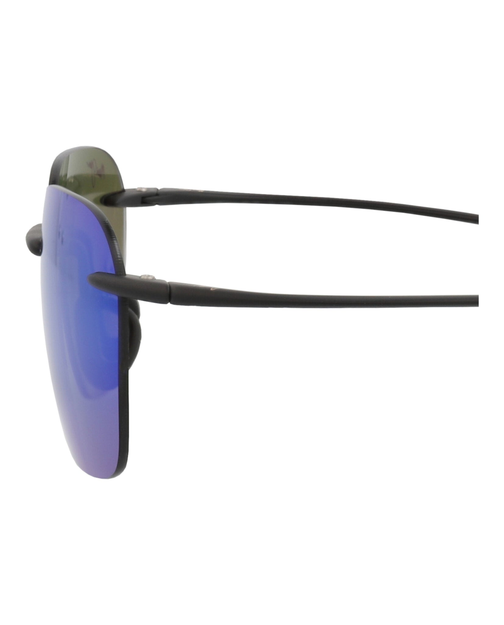 Maui Jim Unisex Square/Rectangle Black Black Green Fashion Designer Eyewear