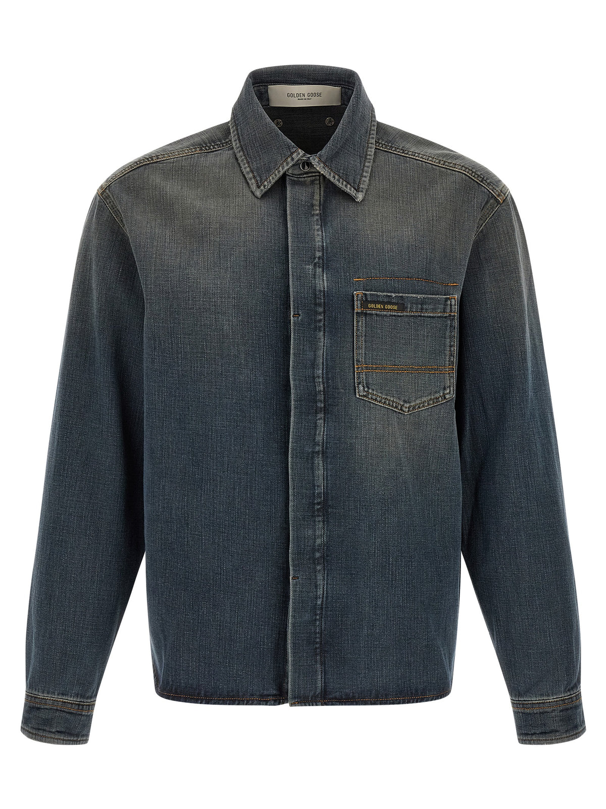 GOLDEN GOOSE Golden Goose Men 'Journey Roger' Denim Shirt